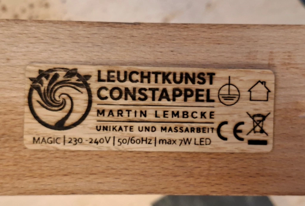 Typenschlild MAGIC #003